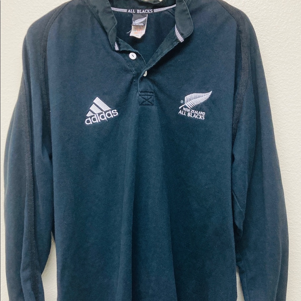 ADIDAS Men's SHIRT New Zealand ALL BLACKS RUGBY